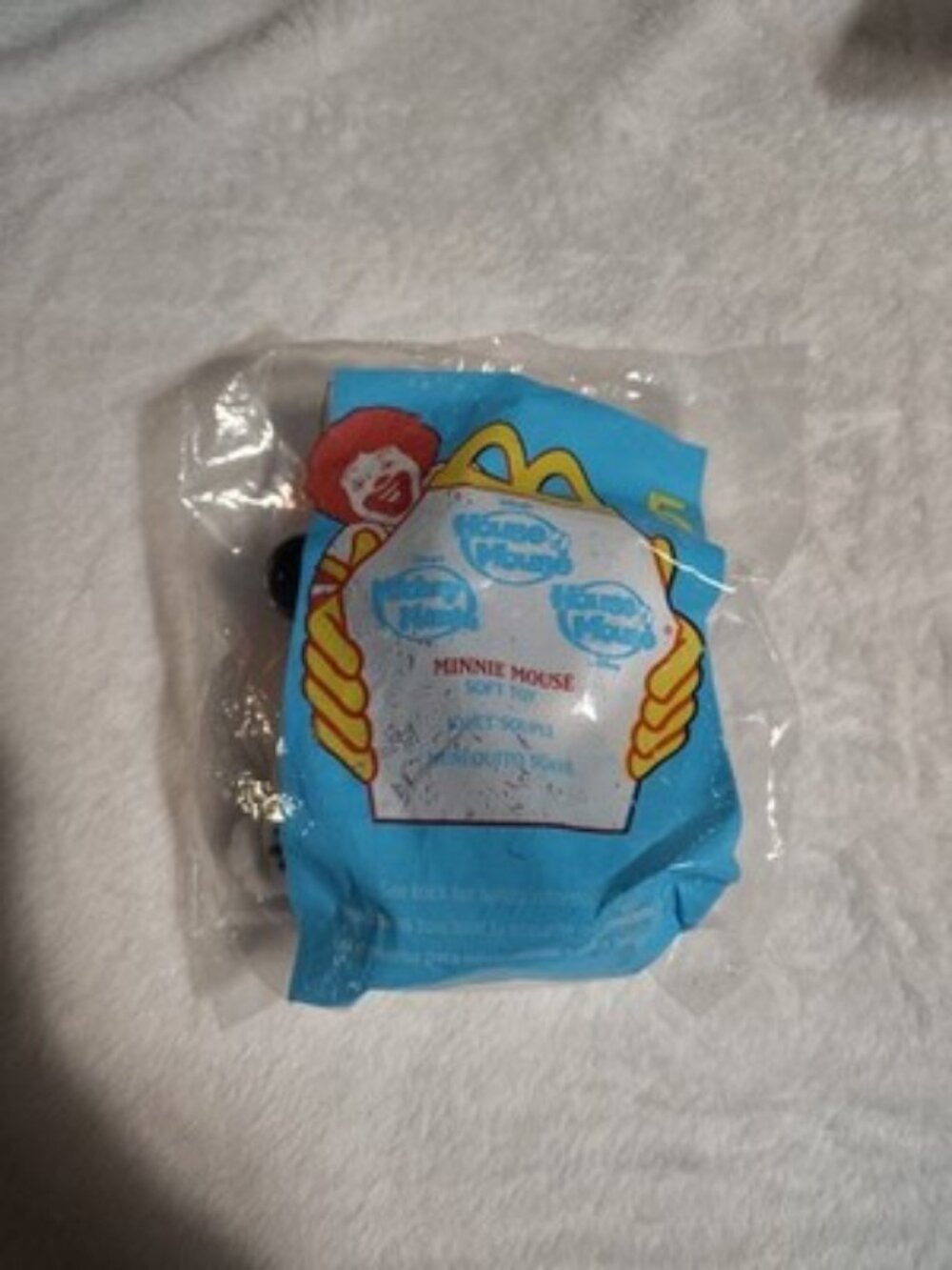 Disney House of Mouse Minnie Mouse Soft Toy McDonald's Happy Meal Toys 2001